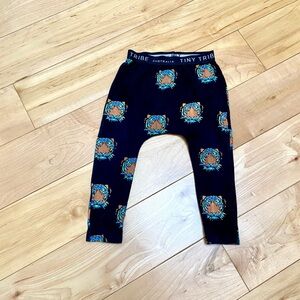 Kids toddles 18-24m Black Tiger Print Bottoms leggings